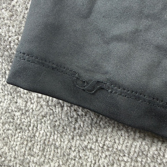 Nike Dri Fit Black Pull On Pants Womens L Low Rise Athletic Active Sweats - Picture 4 of 12